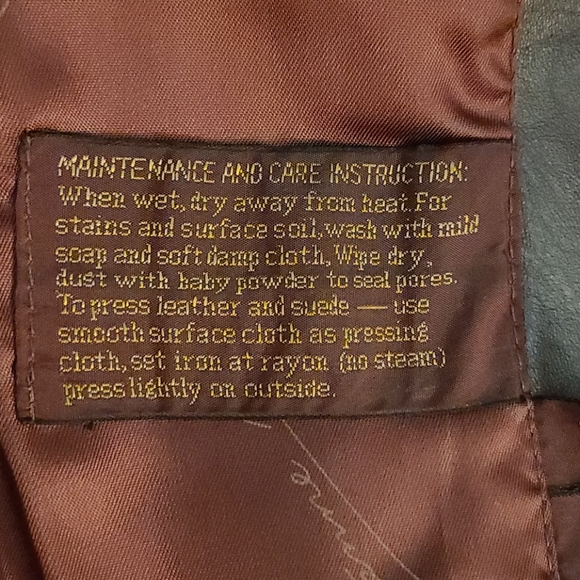 Vintage Genuine Leather Etienne Aigner Blazer - Picture 11 of 11